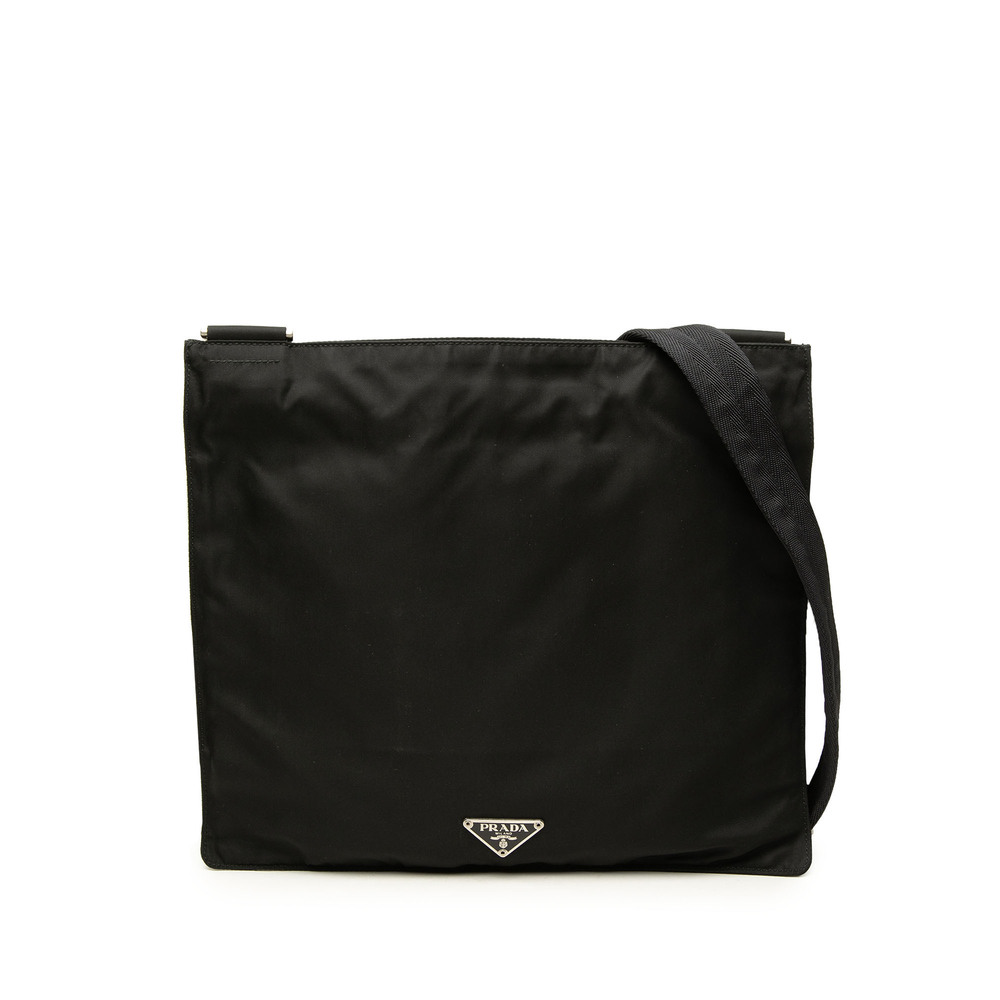 Pre-Loved Prada Tessuto Zip Top Crossbody
